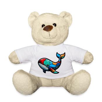 Wal - Teddy - Weiß - Vorne