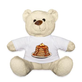 TROP DE CRÊPES - Nounours - blanc - Devant