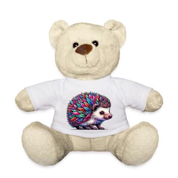 Hérisson - Nounours - blanc - Devant