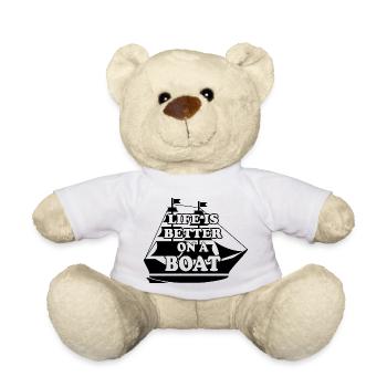 Sailing Water Sports Wind - Teddy Bear - white - Front