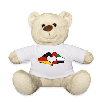 Allemagne Émirats arabes unis Drapeau - Nounours - blanc - Devant