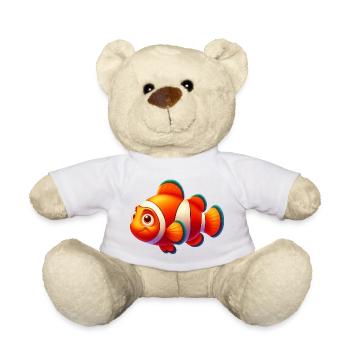 Clownfisch - Teddy - Weiß - Vorne
