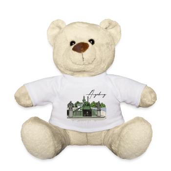 Hochablass // Hochzoll // Augsburg // Illustration - Teddy - Weiß - Vorne