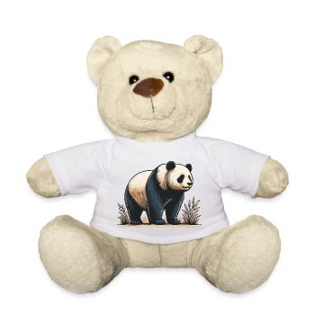 Panda - Nounours - blanc - Devant
