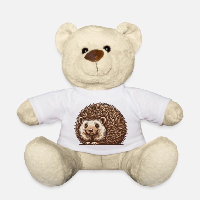 Igel - Teddy - Weiß