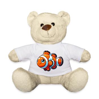 Clownfisch - Teddy - Weiß - Vorne