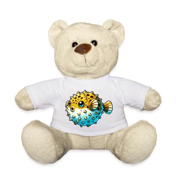 Kugelfisch - Teddy - Weiß - Vorne