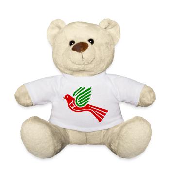 Dove of peace dove - Teddy Bear - white - Front