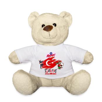 Turkiye Bro's on Fire - Teddy Bear - white - Front