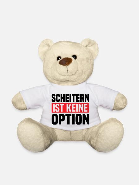 Scheitern ist keine Option - Teddy - Weiß