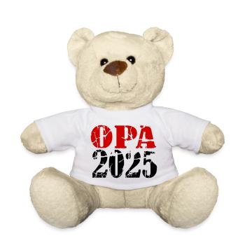 Opa 2025 - Teddy - Weiß - Vorne