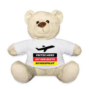 Fritze Merz est le meilleur pilote fédéral - Nounours - blanc - Devant