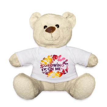 Growing connection - Teddy Bear - white - Front