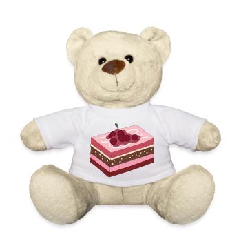 Sweets Cake - Teddy Bear - white - Front