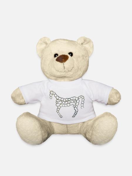 Iron Horse - Teddy Bear - white
