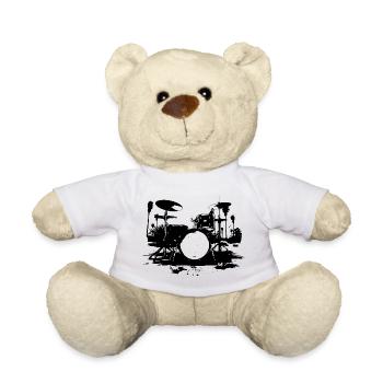 Percussion - Teddy Bear - white - Front