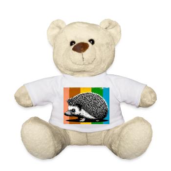 Igel - Teddy - Weiß - Vorne