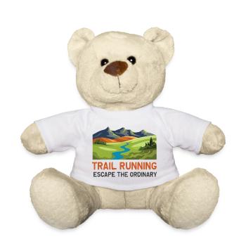 Trail running - Évadez-vous de l’ordinaire - Nounours - blanc - Devant