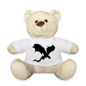 Schatten des mythischen Drachen - Teddy - Weiß - Vorne