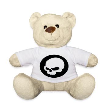 Crâne - Nounours - blanc - Devant