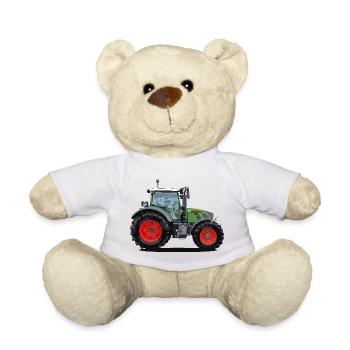 Traktor, den jeder mag - Teddy - Weiß - Vorne
