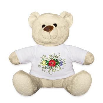 Fleur - Nounours - blanc - Devant