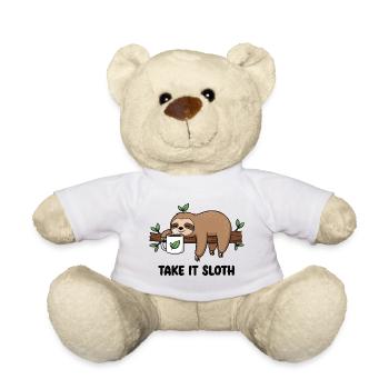 Fauler Latte - Teddy - Weiß - Vorne