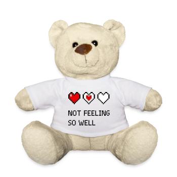 Core Pixel Trio - Teddy Bear - white - Front