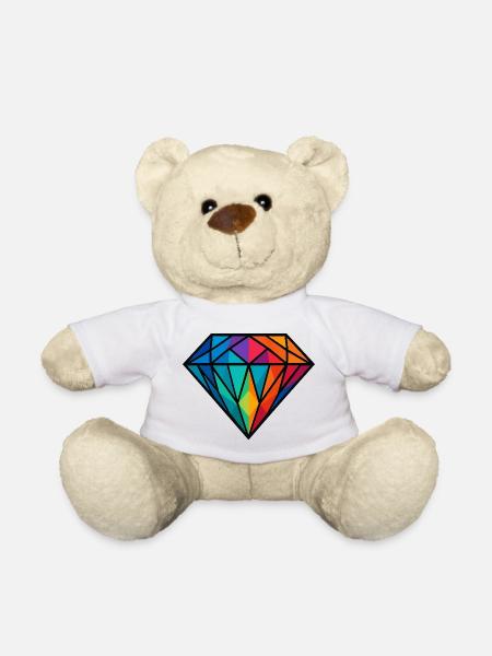 Diamant - Teddy - Weiß