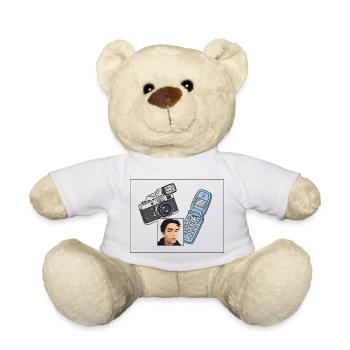 Photo Steam - Teddy Bear - white - Front