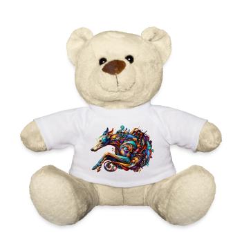 Galgo Graphics - Teddy Bear - white - Front