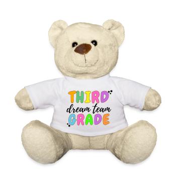 Troisième grade de l’équipe de rêve - Nounours - blanc - Devant