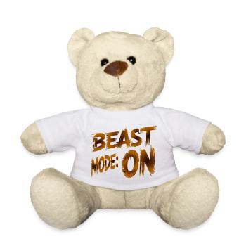 GYM - Teddy Bear - white - Front
