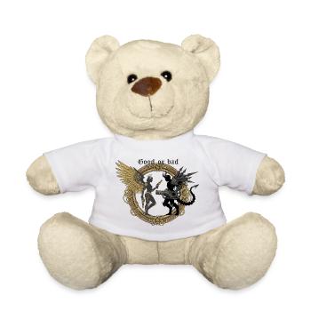 Bon ou mauvais - Nounours - blanc - Devant