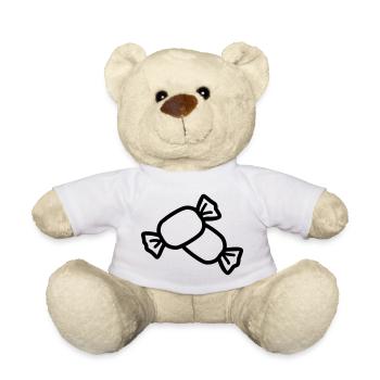 candy - Teddy Bear - white - Front