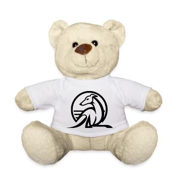 Galgo-Logo  - Teddy - Weiß - Vorne