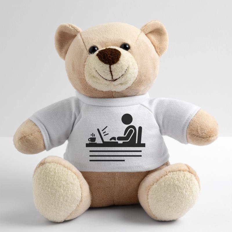 Office & Home Office | Programmer Pictogram Teddy Bear