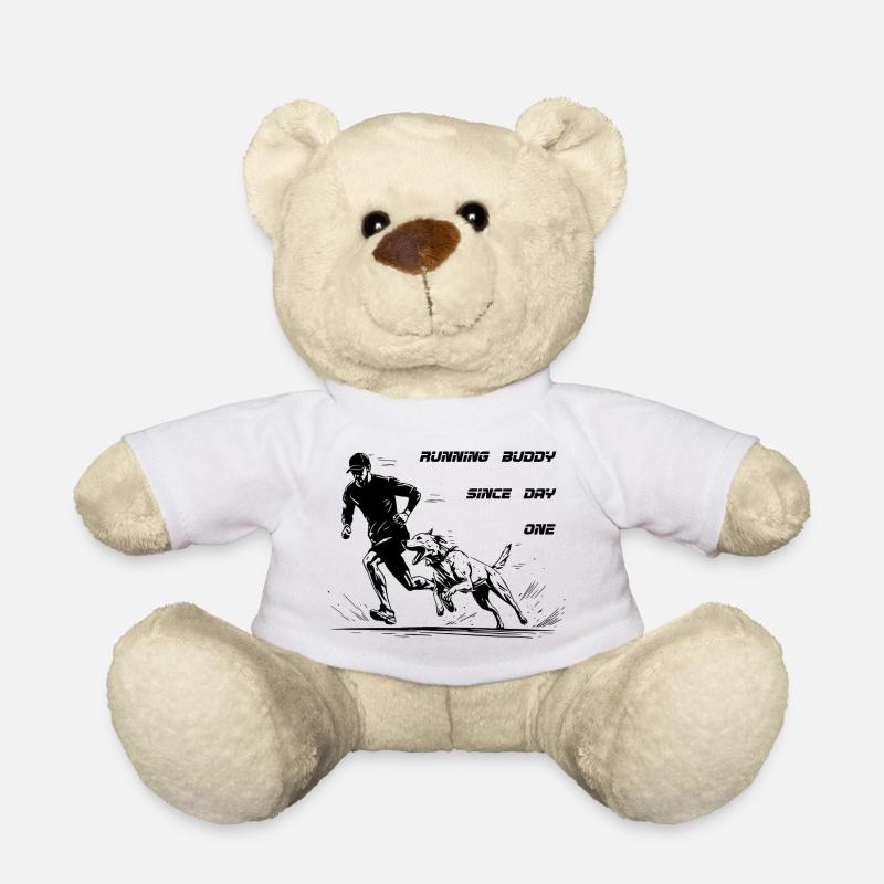 Joggen mit Hund Running Buddy - Teddy - Weiß