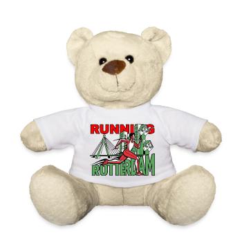 Running Rotterdam City Run - Teddy Bear - white - Front