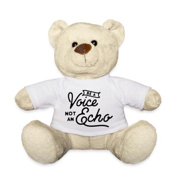 Sei eine Stimme, kein Echo – Führungsintegrität - Teddy - Weiß - Vorne