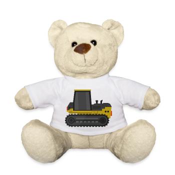Raupenschlepper - Teddy - Weiß - Vorne