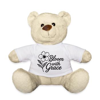 Éclore avec grâce - Nounours - blanc - Devant
