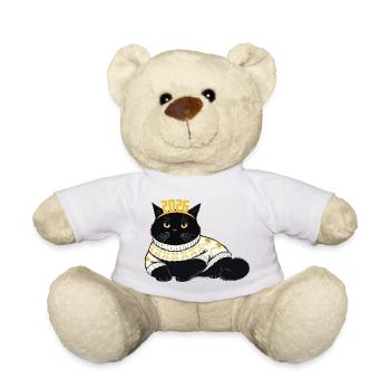 Neujahr 2026 Design - Teddy - Weiß - Vorne