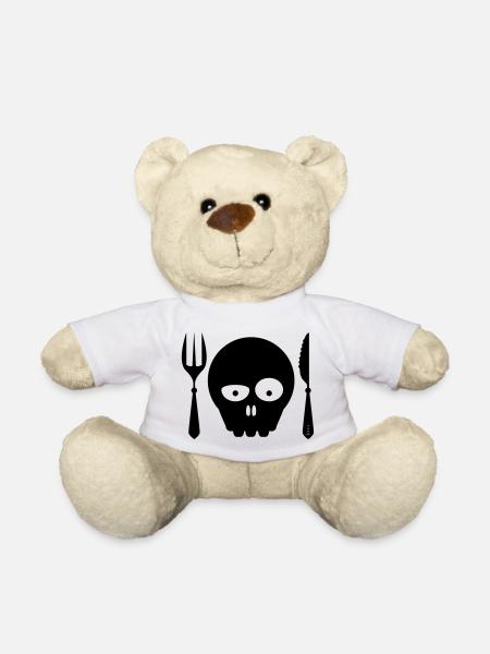ENJOY_YOUR_MEAL-BON_APPETIT - Nounours - blanc