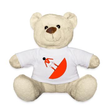 Subbuteo-Fußballer Geometric Red - Teddy - Weiß - Vorne