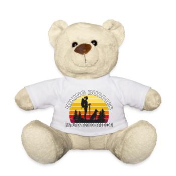 Compagnons de randonnée - Nature, paix, liberté, liberté - Nounours - blanc - Devant