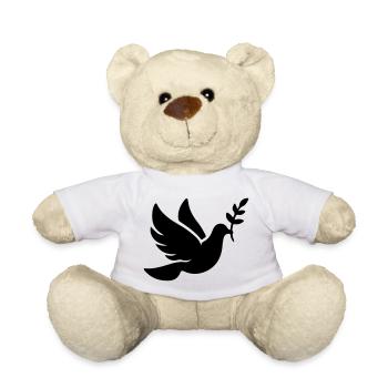 Foi de la Paix de la Colombe - Nounours - blanc - Devant