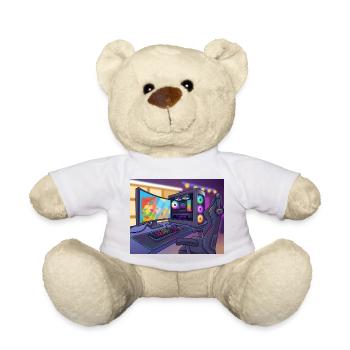 RGB-Gaming-PC-Atmosphäre - Teddy - Weiß - Vorne