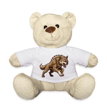 Lone Wolf Alpha - Teddy - Weiß - Vorne