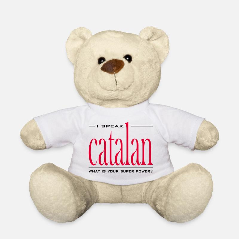 Superpuissance catalane - Nounours - blanc
